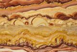 Polished Slab Of Rolling Hills Dolomite - Mexico #324419-1